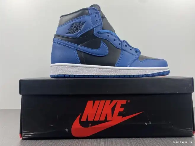 Rep 'Dark High Marina 1 OG Jordan Retro Blue' Air 555088-404 0415